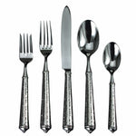 Leopardo by Ricci Stainless Steel Flatware Set for 4 Service 20 Pieces - New