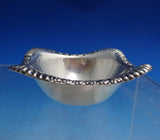 Spanish .915 Silver Nut / Mint Dish with Repousse Flowers 3/4" x 2" (#8628)