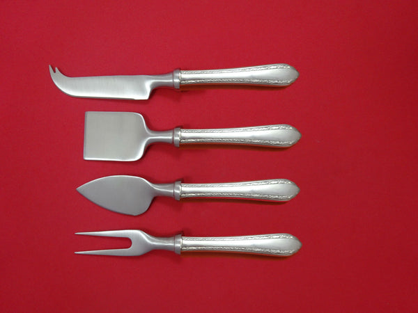 Wild Flower by Royal Crest Sterling Silver Cheese Serving Set 4pc HHWS Custom