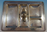Graff, W and D Sterling Silver Smoking Set 2pc Tray and Lighter #1054 (#1423)