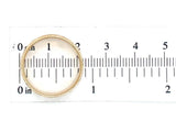 14k Yellow Gold Hand Engraved Wide Wedding Band Floral Ring Size 8.75 (#J6917)