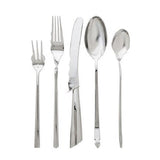 Via Veneto by Ricci Stainless Steel Flatware Tableware Set 10 New Modern 52 pcs
