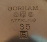 English Gadroon by Gorham Sterling Silver Salt and Pepper Shakers 2pc (#1930)
