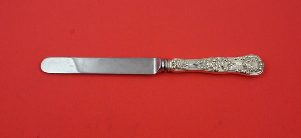 English King by Tiffany and Co Sterling Silver Dessert Knife blunt HH WS 7 5/8"