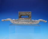 Barbour International Silverplate Ashtray with Match Holder #3285 Figural #3373