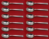 Pantheon by International Sterling Silver Teaspoon Set 12 pieces 6"