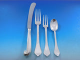 Trifid by Crichton English Sterling Silver Flatware Set Dinner 154 pieces