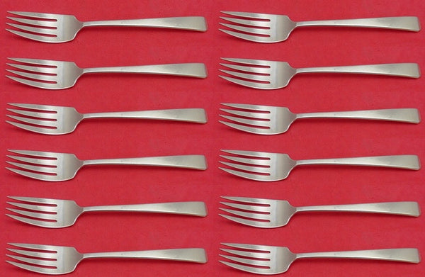 Craftsman by Towle Sterling Silver Salad Fork Set 12 pieces 6 1/2"