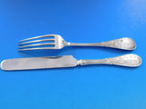 Japanese by Tiffany and Co Sterling Silver Junior Set 2pc Knife Fork Mono "Guy"