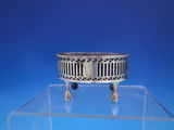 Georgian English Sterling Silver Salt Cellar Master w/Cobalt Glass Liner (#6937)