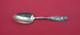 Flora by Shiebler Sterling Silver Teaspoon w/ pansy's #10  5 3/4"