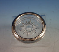 Frank Whiting Sterling Silver Coaster #4 7/8" x 3 3/4" Diameter (#2977)