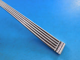 Rigato by Buccellati Italy Sterling Silver Fish Knife Flat Handle AS 8 1/4"