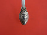 Bacchanalian English Sterling Silver Ice Tong 1826 by CE=Charles Eley 6 3/4"