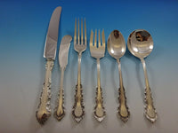 Georgian Rose by Reed and Barton Sterling Silver Flatware Service Set 73 Pieces