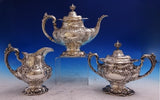 Francis I by Reed and Barton Sterling Silver Tea Set 3pc #570A (#8755) Lovely!