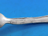 Lap Over Edge Acid Etched by Tiffany Sterling Silver Regular Fork Apricot 7 1/4"