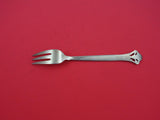 Cloister by Th. Marthinsen Sterling Dessert Fork enameled Red 6"