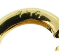 18k Yellow Gold 6.5ct Genuine Natural Moonstone Bracelet Jewelry (#J4560)