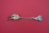 Rococo by Shiebler Sterling Silver Cheese Fork GW 2-tine 6 1/4"