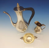 Grape by Tiffany & Co. Sterling Silver Demitasse Set 3pc Modernistic (#0401)