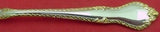 English Georgian Gold by Lunt Sterling Silver Sugar Spoon 6" Serving Heirloom