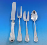 Commonwealth Engraved by Watson Sterling Silver Flatware Set Service 32 pcs Bow