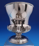Italian .800 Silver Ice Bucket with Tongs 6 3/4" x 6 1/2" 23 ozt. (#4295)
