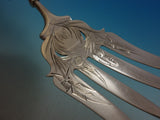 Egyptian Revival by Wendt Sterling Silver Fish Serving Set 3-D Bright-Cut Lotus