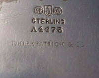 Noah's Ark by Gorham Sterling Silver Child's Set 2pc c.1910 #A4476/77 (#5356)