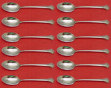 Chippendale by Towle Sterling Silver Teaspoon Set 12 pieces 6 1/8"