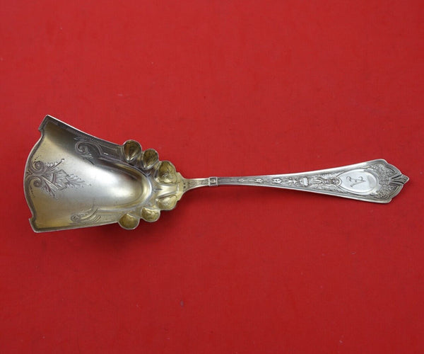 Cleopatra by Schulz and Fischer Sterling Silver Cracker Scoop GW Bright-Cut 9"