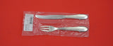 Beaded by Georg Jensen Sterling Silver Fruit Set HH AS GI mark #471 6 3/8"