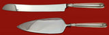 Benjamin Ben Franklin by Towle Sterling Silver Wedding Cake Set 2pc HH WS Custom