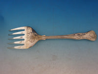 Queens by William Turner English Sterling Silver Cold Meat Fork 5-Tine 8 3/4"