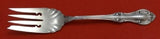 Joan of Arc by International Sterling Silver Cold Meat Fork Small Fluted 7 5/8"