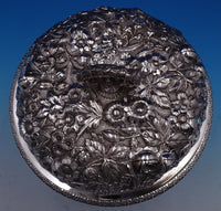 Repousse by Jenkins and Jenkins Sterling Silver Round Covered Dish #246 (#7821)