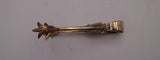Grande Baroque Gold Accent by Wallace Sterling Sugar Tong  4 1/4"