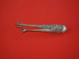 Repousse by Jacobi and Jenkins Sterling Silver Sugar Tong 5 1/2"