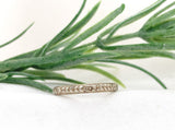 18k White Gold Wedding Band Ring Size 7 Jewelry (#J7286)