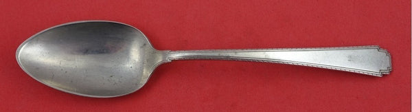 Rhythm by Wallace Sterling Silver Place Soup Spoon 7" Vintage Flatware Antique