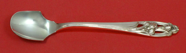 Silver Iris by International Sterling Silver Cheese Scoop 5 3/4" Custom Made