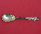 Irian by Wallace Sterling Silver Ice Cream Spoon Gold Washed Original 5 1/2"