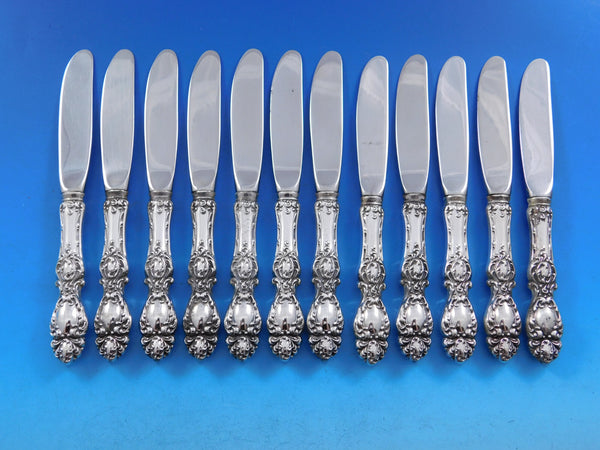Lucerne by Wallace Sterling Silver Butter Spreader HH Modern Set 12 pcs 6 1/4"