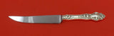 Violet by Wallace Sterling Silver Steak Knife Serrated HHWS Custom 8 3/8"