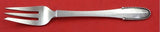 Beaded by Georg Jensen Sterling Silver Pastry Fork with 1 Wide Tine 5 5/8"