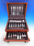Lily by Whiting Sterling Silver Flatware Set for 8 Service 72 Pieces No Monogram