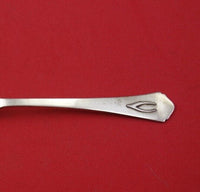 Antique by Wallace Sterling Silver Teaspoon with Applied Monogram "V" 6"