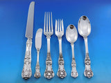 English King by Tiffany & Co Sterling Silver Flatware Set Service 53 pcs Dinner