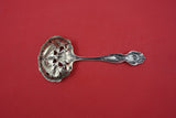 Pattern Unknown by Shiebler Sterling Nut Spoon pierced w/ iris 4 3/4"